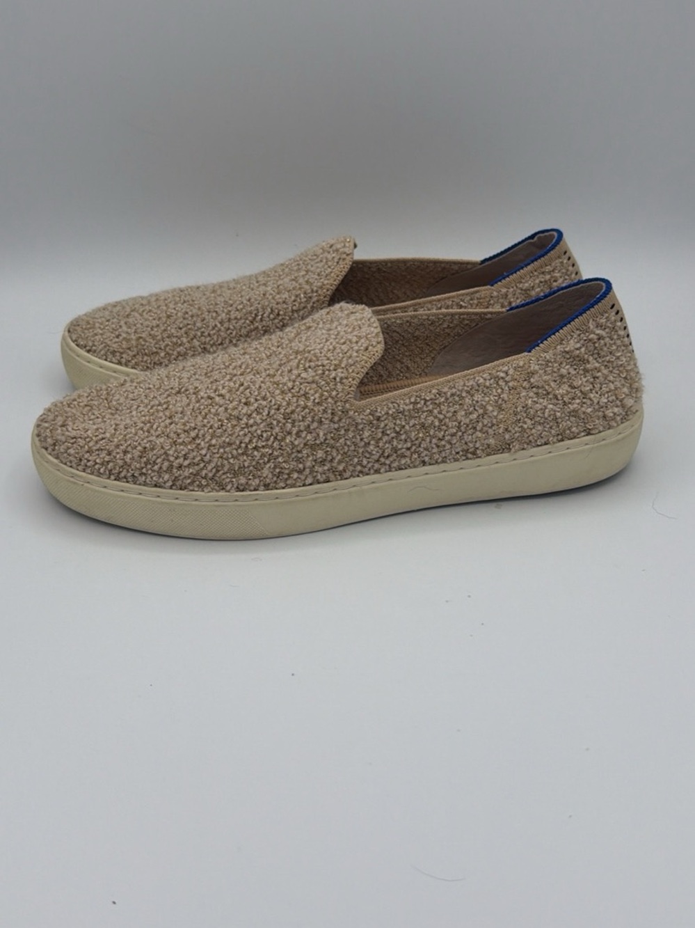 Rothy's The Sneaker in Sand Sherpa - Womens 11